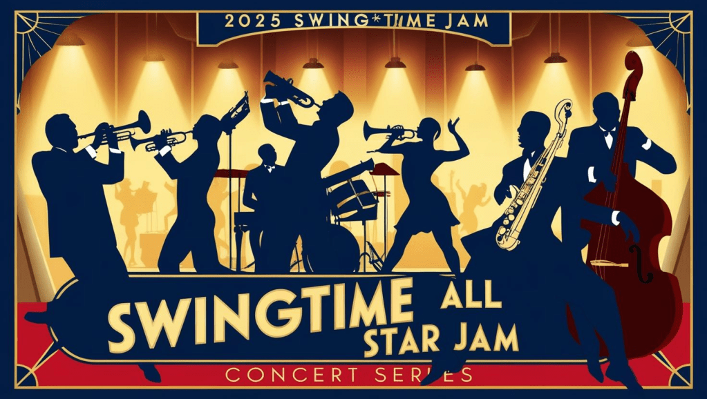 Announcing the 2025 SwingTime AllStar Jam Concert&nbsp;Series!!!
