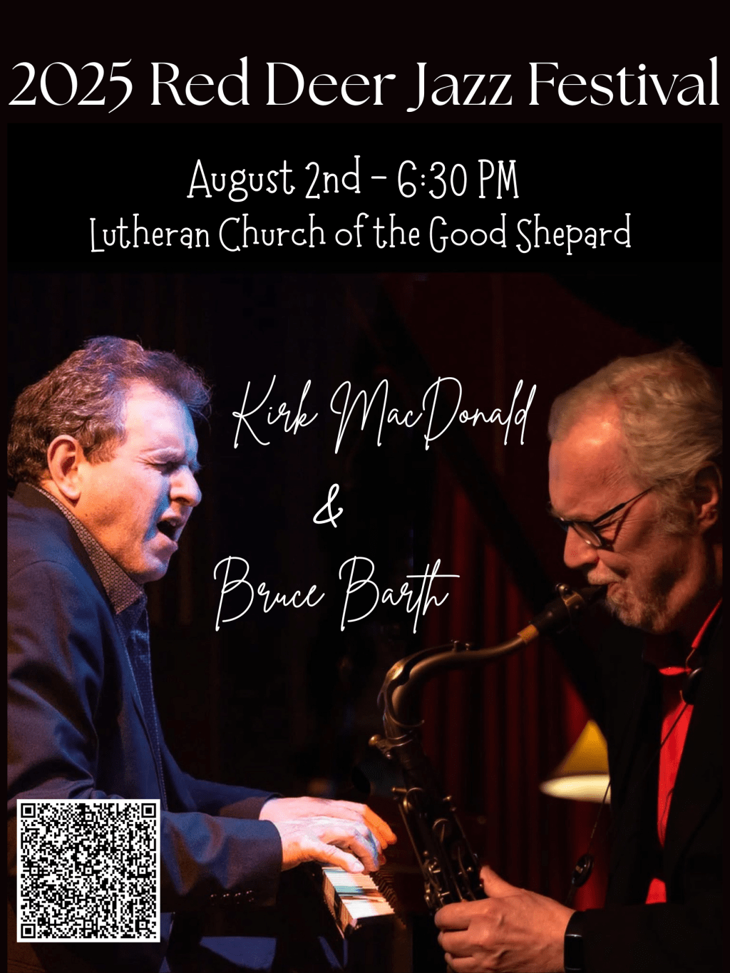 2025 4th Annual Red Deer Jazz Festival feature&nbsp;concert!!